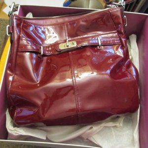 Coach Chelsea Patent Leather Hobo G1193-17861